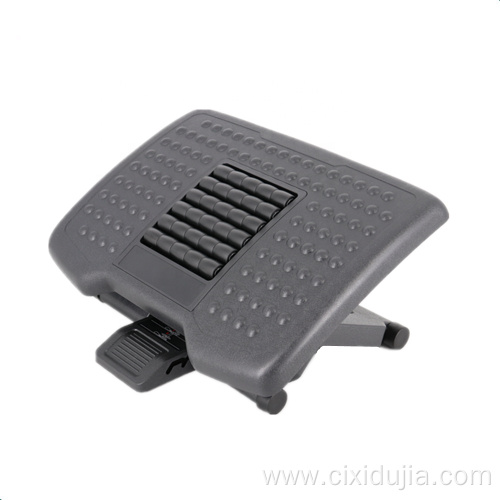 Massage adjustable plastic office Footrest foot rest